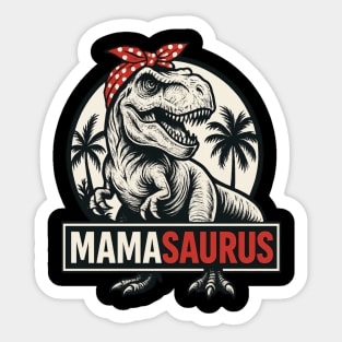Mamasaurus Rex – Roaringly Awesome Mama T-Shirt Sticker